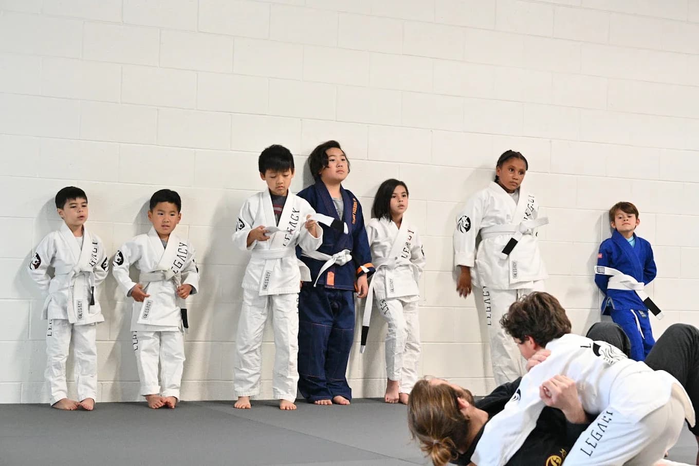 Little Champs kids Jiu-Jitsu class